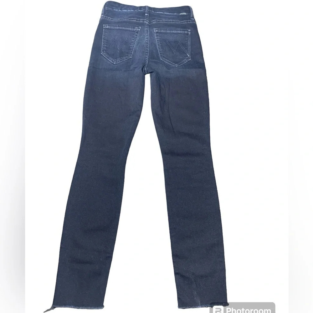 MOTHER High Waisted Looker Ankle Fray in Last Call - Picture 7 of 12